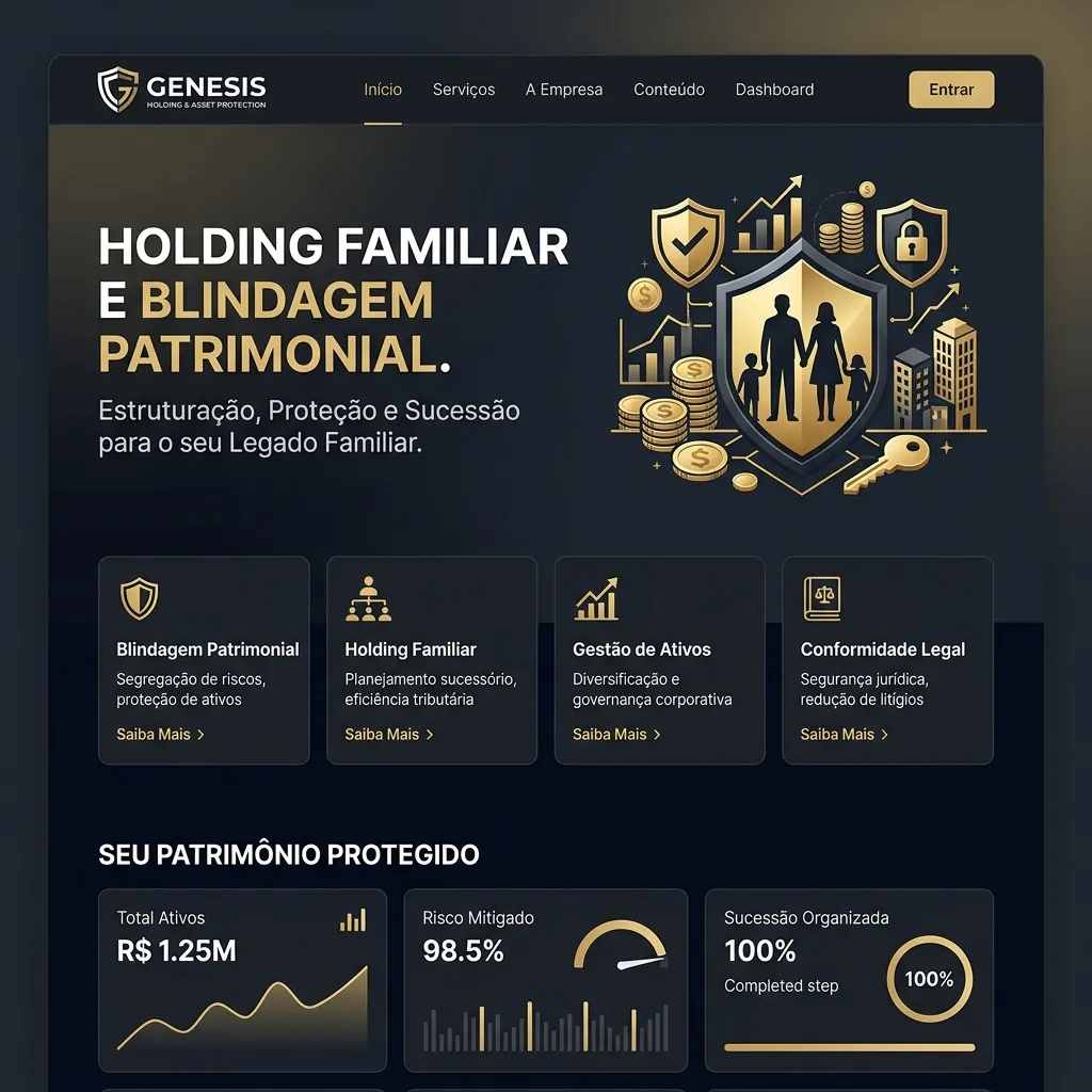 Site de Holding Familiar